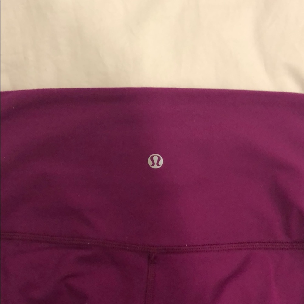 Lululemon high rise wunder under Size 4